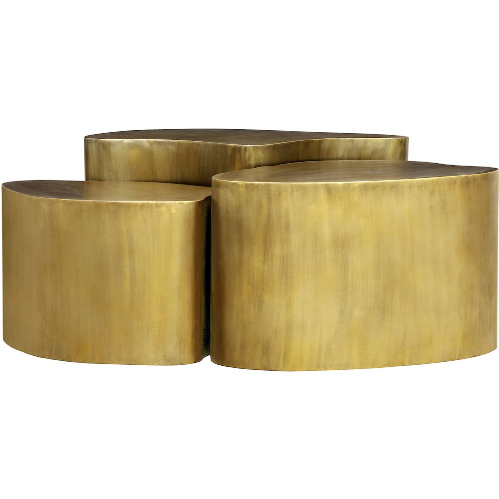 Banyan Gold Iron Coffee Table