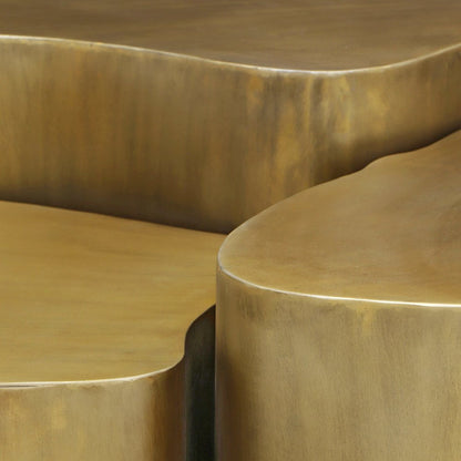 Banyan Gold Iron Coffee Table