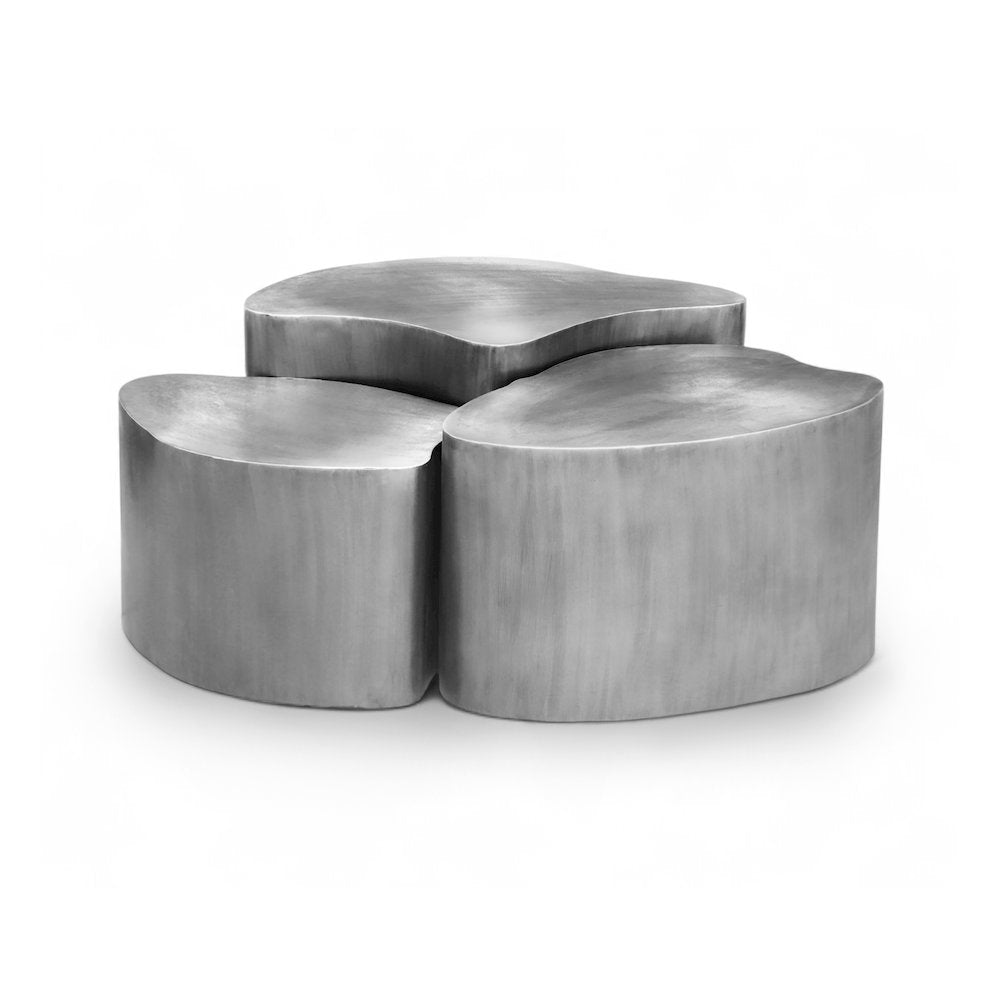 Banyan Silver Iron Coffee Table