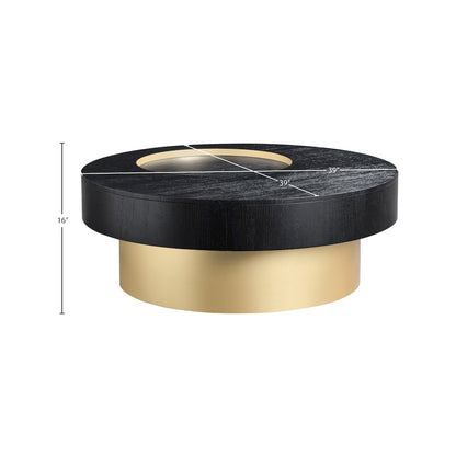 Makai Black Coffee Table