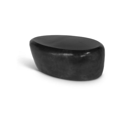 Capsule Black Aluminum Coffee Table