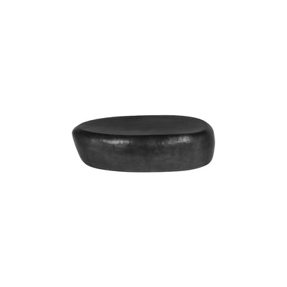 Capsule Black Aluminum Coffee Table