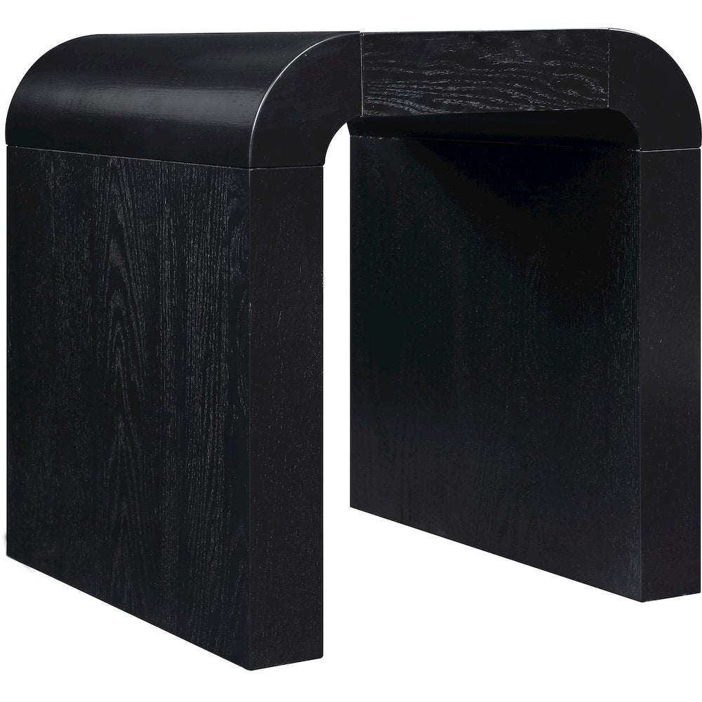 Toulon Black Oak Veneer End Table