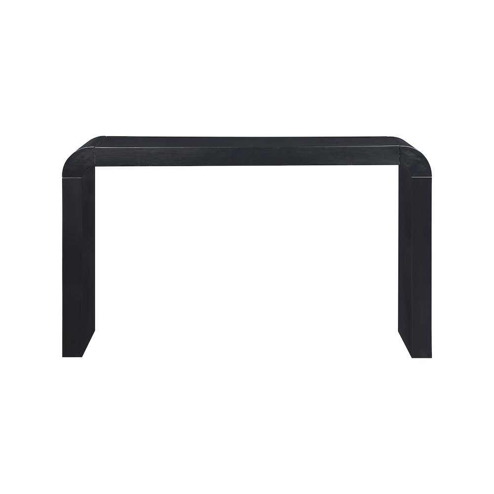 Toulon Black Oak Veneer Console Table