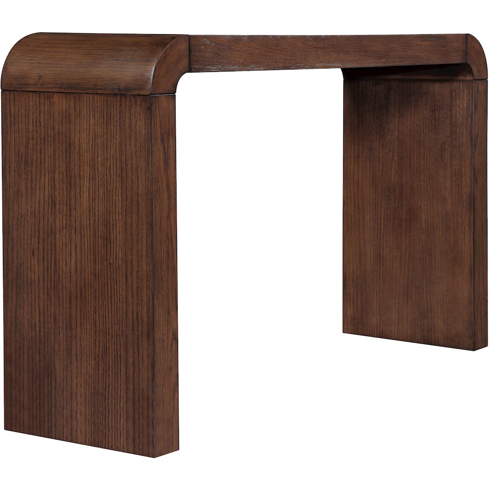 Toulon Brown Oak Veneer Console Table