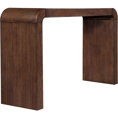 Toulon Brown Oak Veneer Console Table
