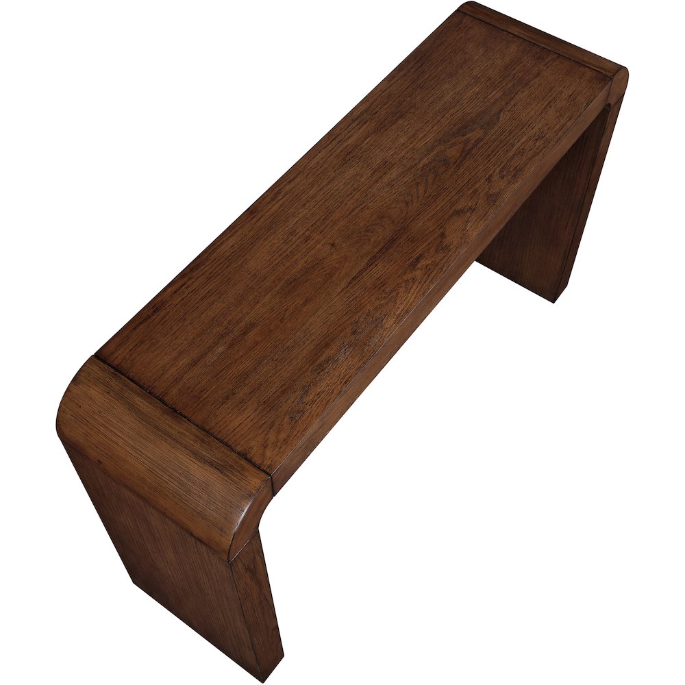 Toulon Brown Oak Veneer Console Table