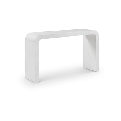 Toulon White Oak Veneer Console Table