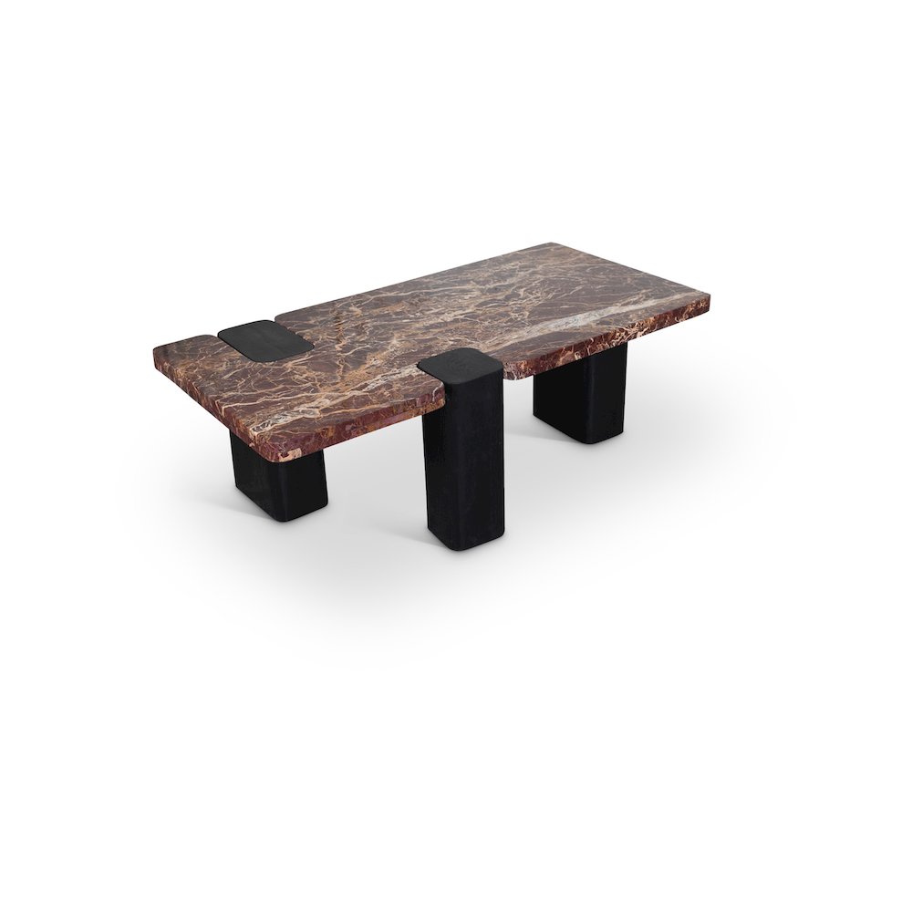 Ravenna Burgundy Coffee Table