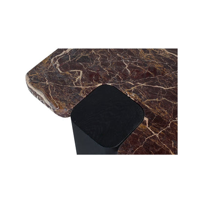 Ravenna Burgundy End Table
