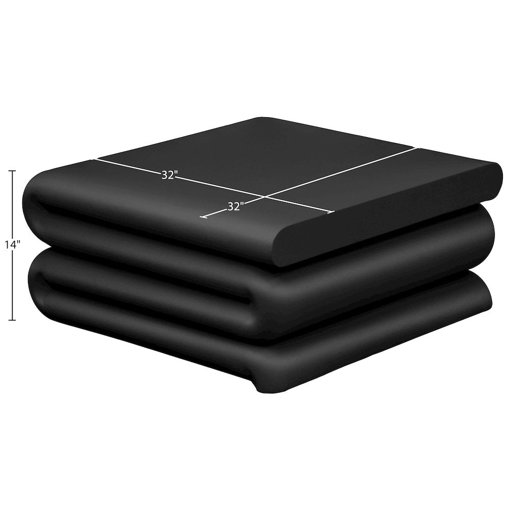 Roland Black Iron Coffee Table