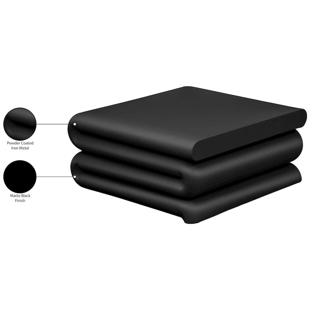 Roland Black Iron Coffee Table
