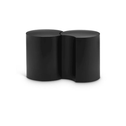 Dimple Black End Table
