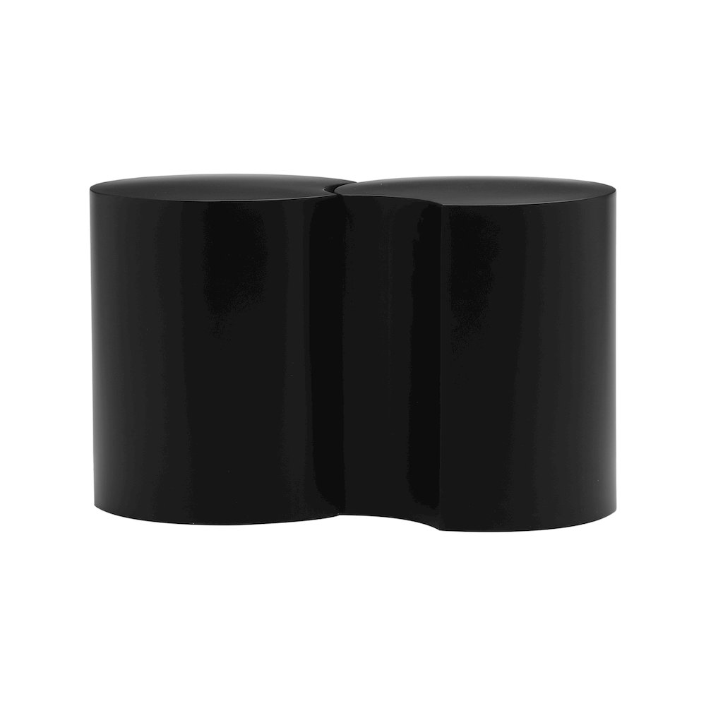Dimple Black End Table