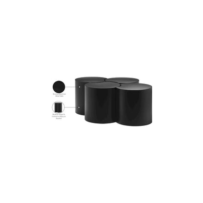 Dimple Black Coffee Table