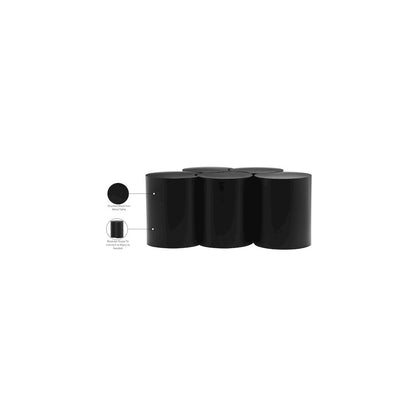 Dimple Black Coffee Table
