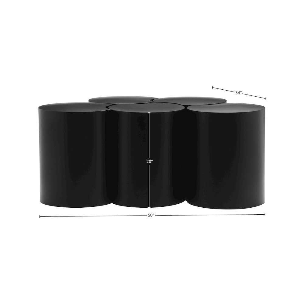 Dimple Black Coffee Table