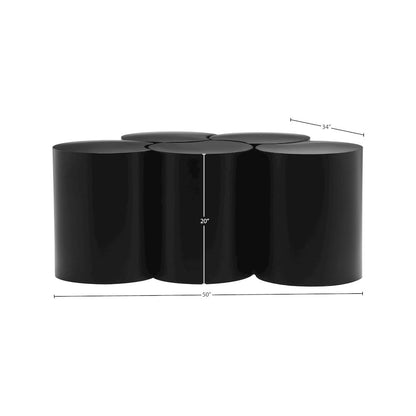 Dimple Black Coffee Table