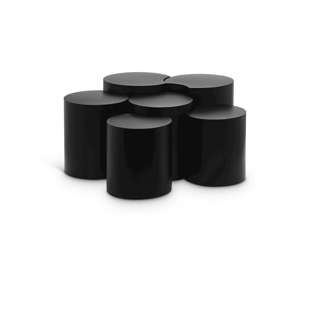 Dimple Black Coffee Table