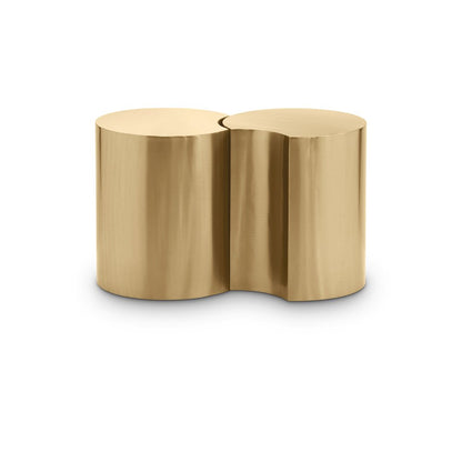 Dimple Gold End Table