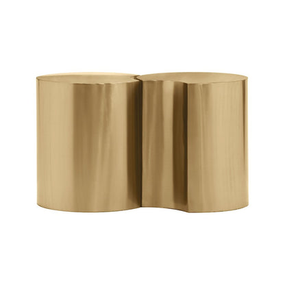 Dimple Gold End Table