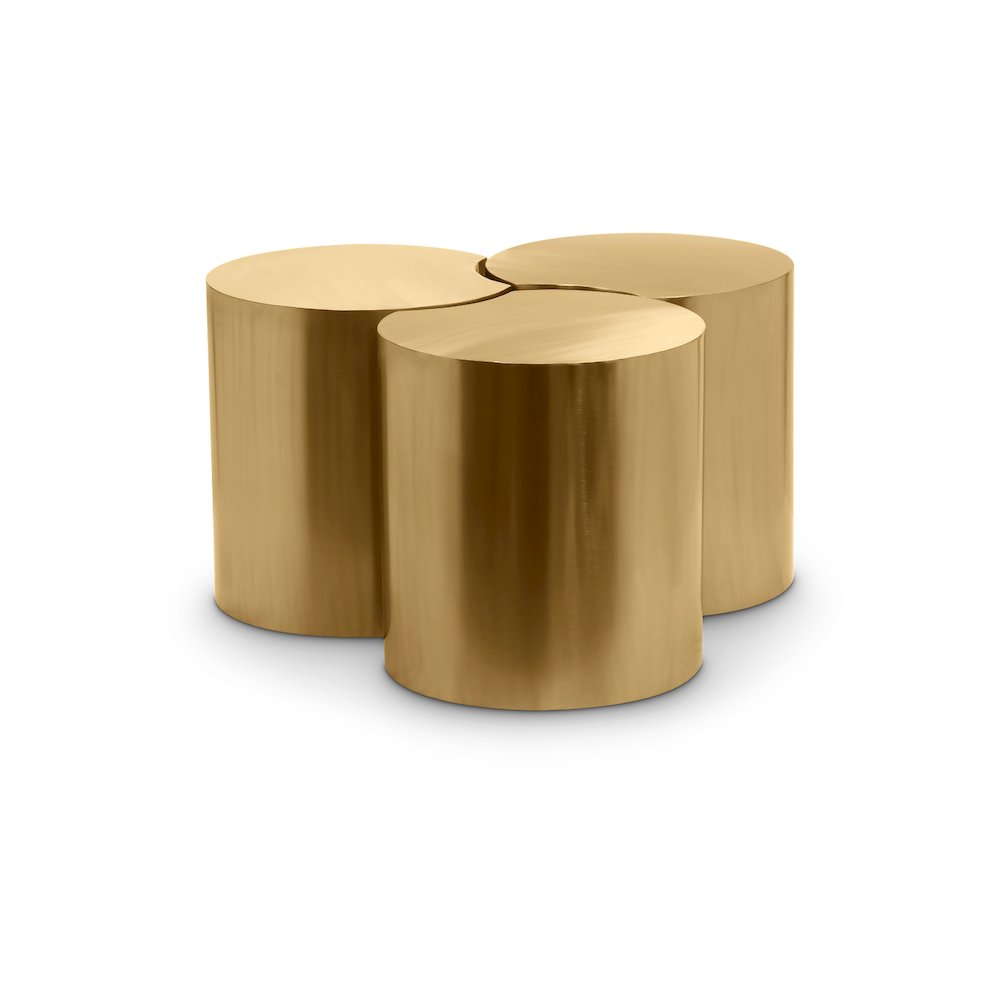 Dimple Gold Coffee Table