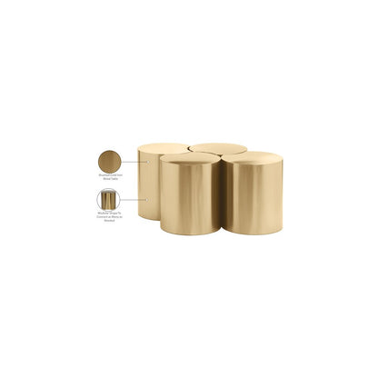 Dimple Gold Coffee Table