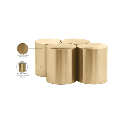 Dimple Gold Coffee Table