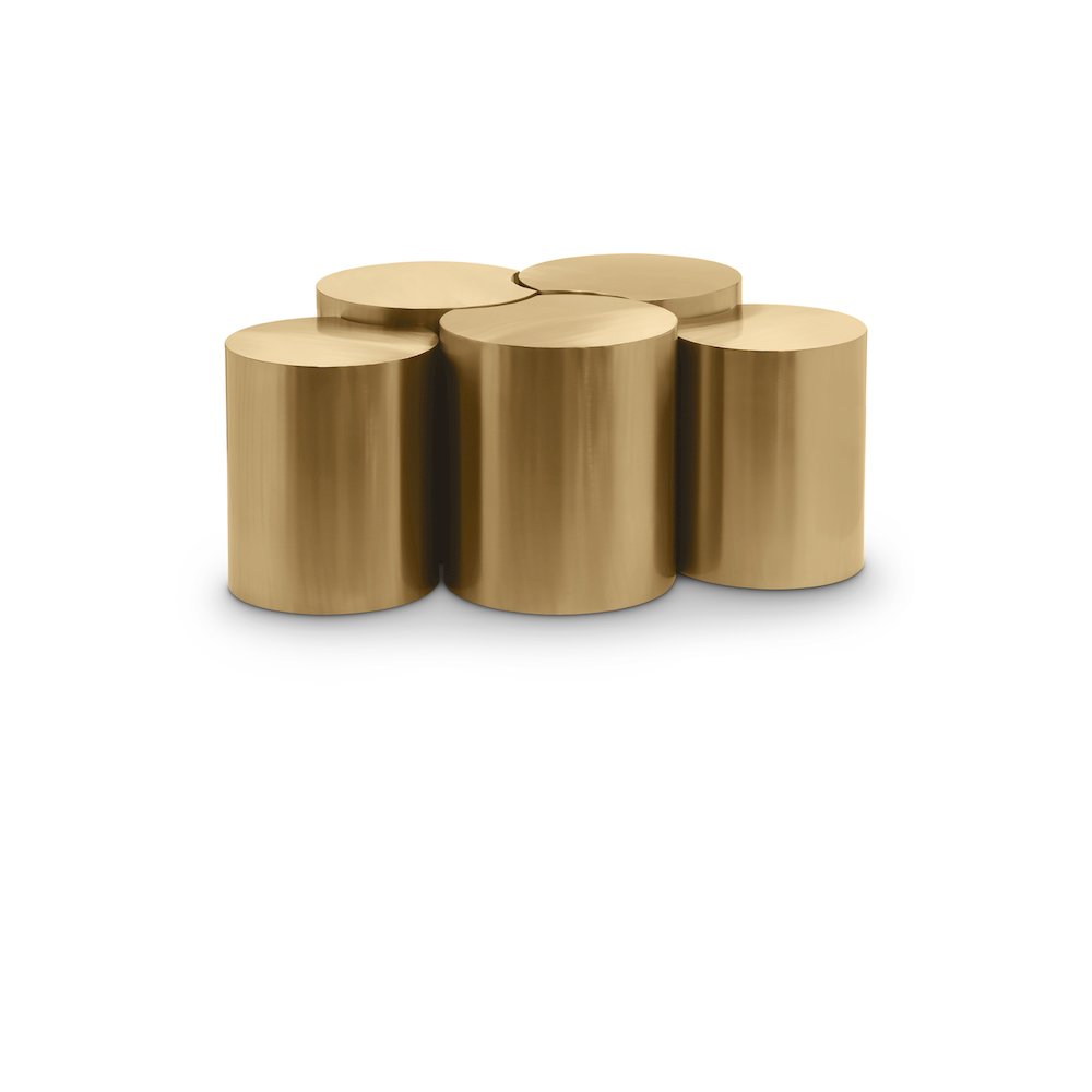 Dimple Gold Coffee Table
