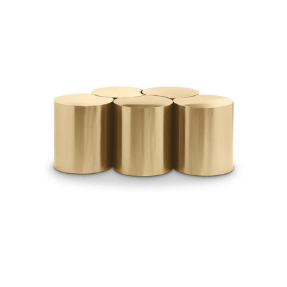 Dimple Gold Coffee Table