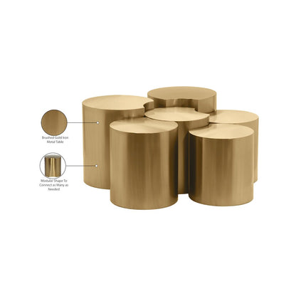 Dimple Gold Coffee Table