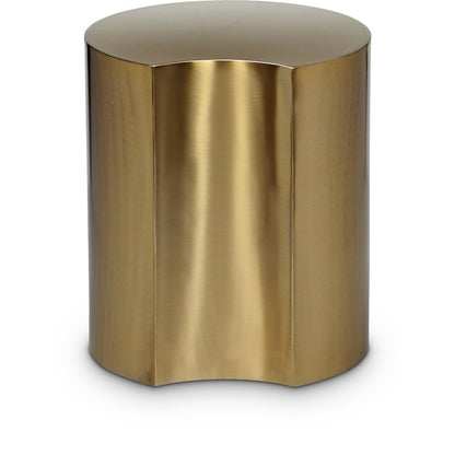 Dimple Gold End Table