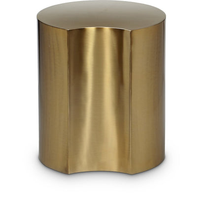Dimple Gold End Table