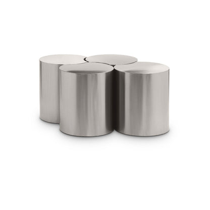 Dimple Silver Coffee Table