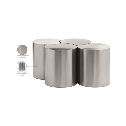 Dimple Silver Coffee Table