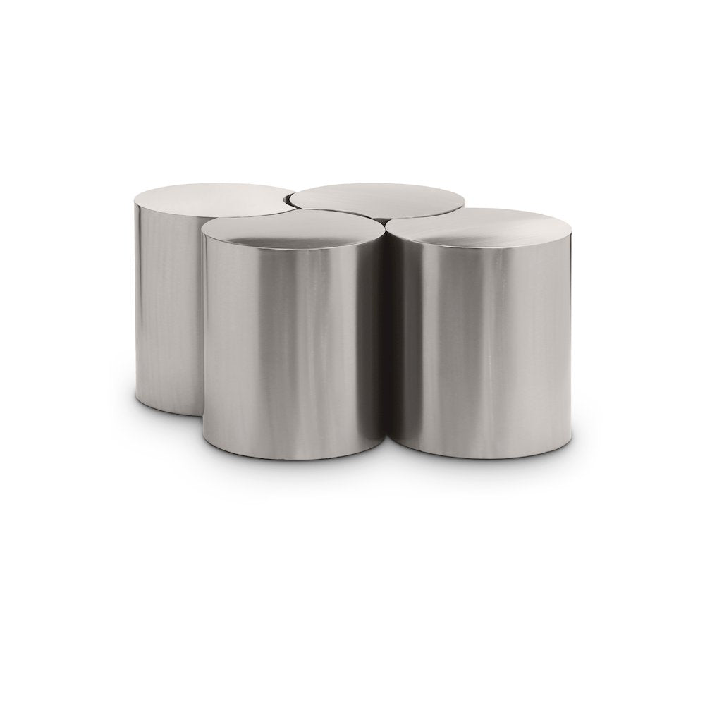 Dimple Silver Coffee Table