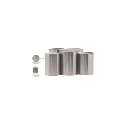 Dimple Silver Coffee Table