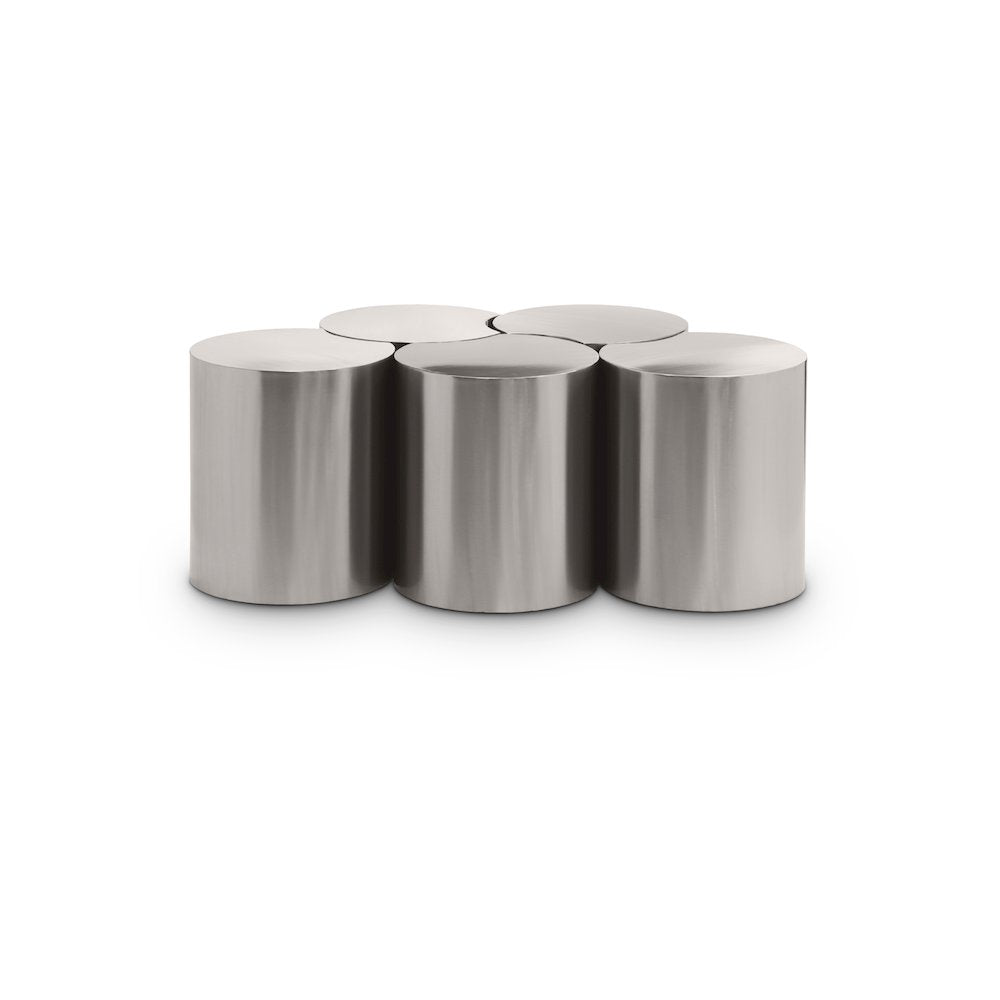 Dimple Silver Coffee Table