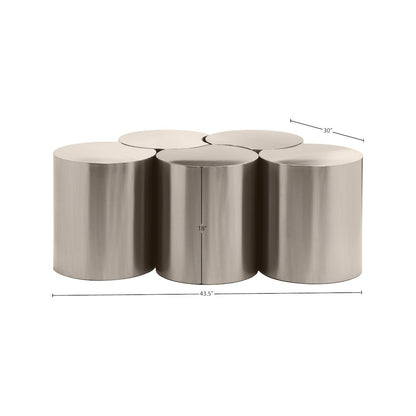 Dimple Silver Coffee Table