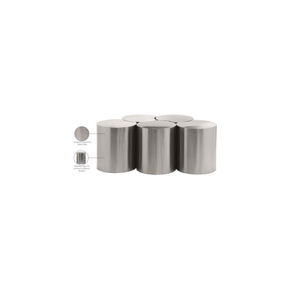 Dimple Silver Coffee Table