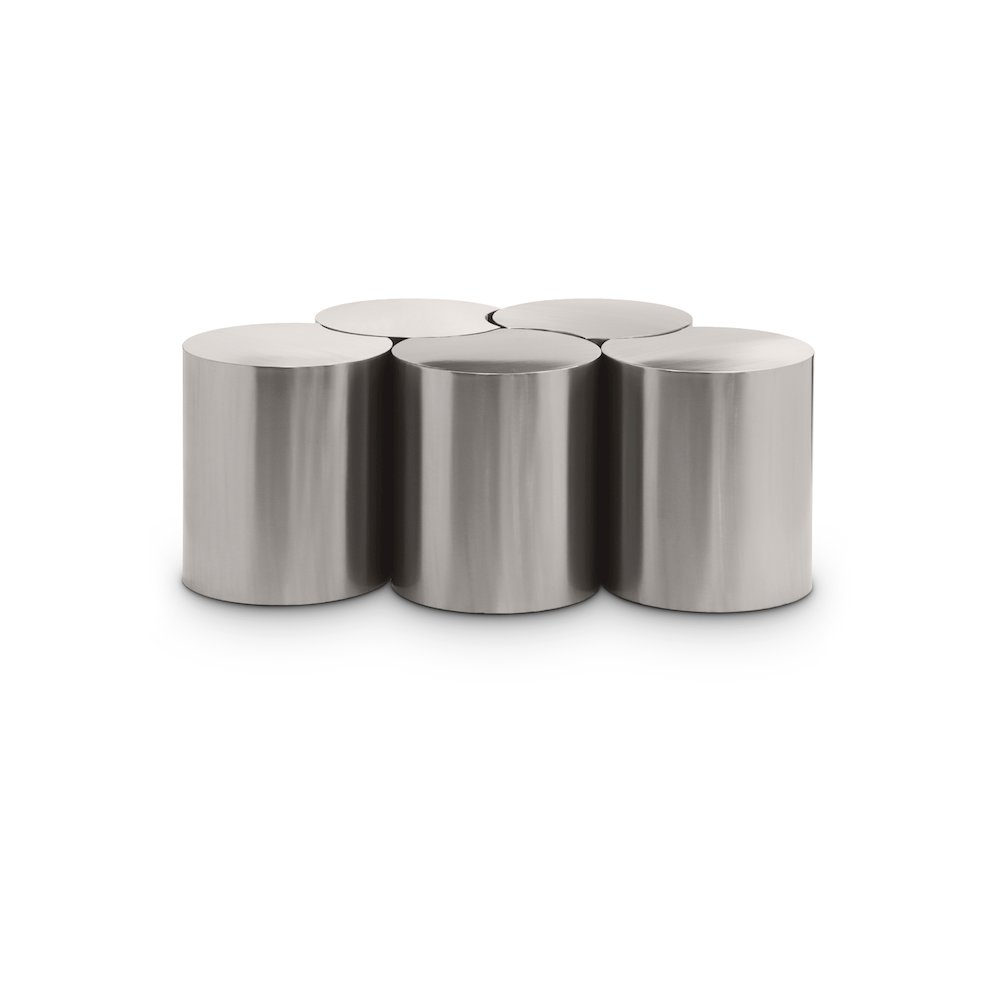 Dimple Silver Coffee Table