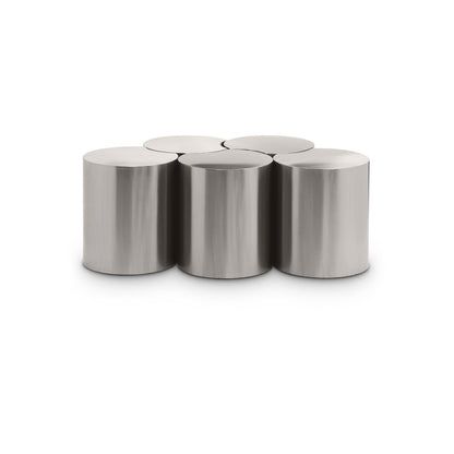 Dimple Silver Coffee Table