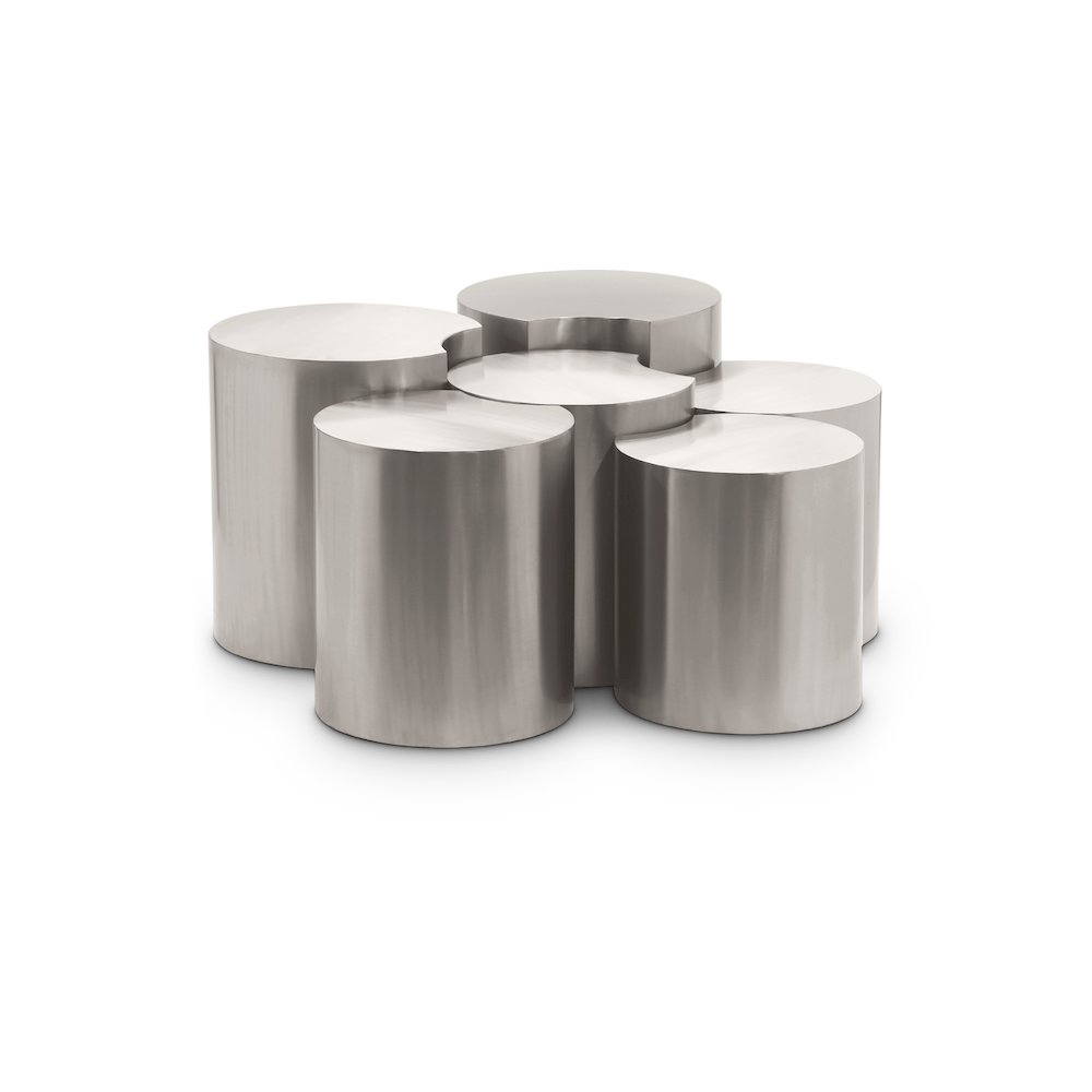 Dimple Silver Coffee Table
