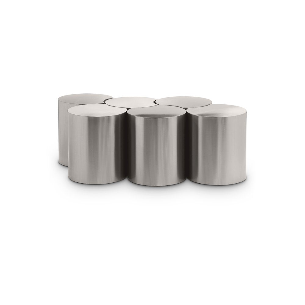 Dimple Silver Coffee Table