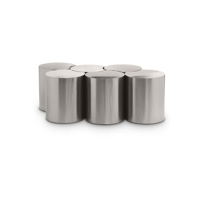 Dimple Silver Coffee Table