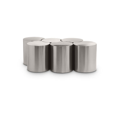 Dimple Silver Coffee Table