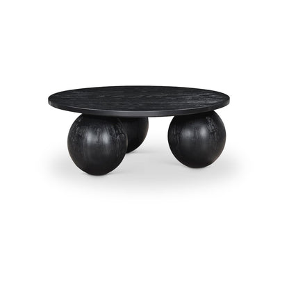 Fitch Black Oak Veneer Coffee Table