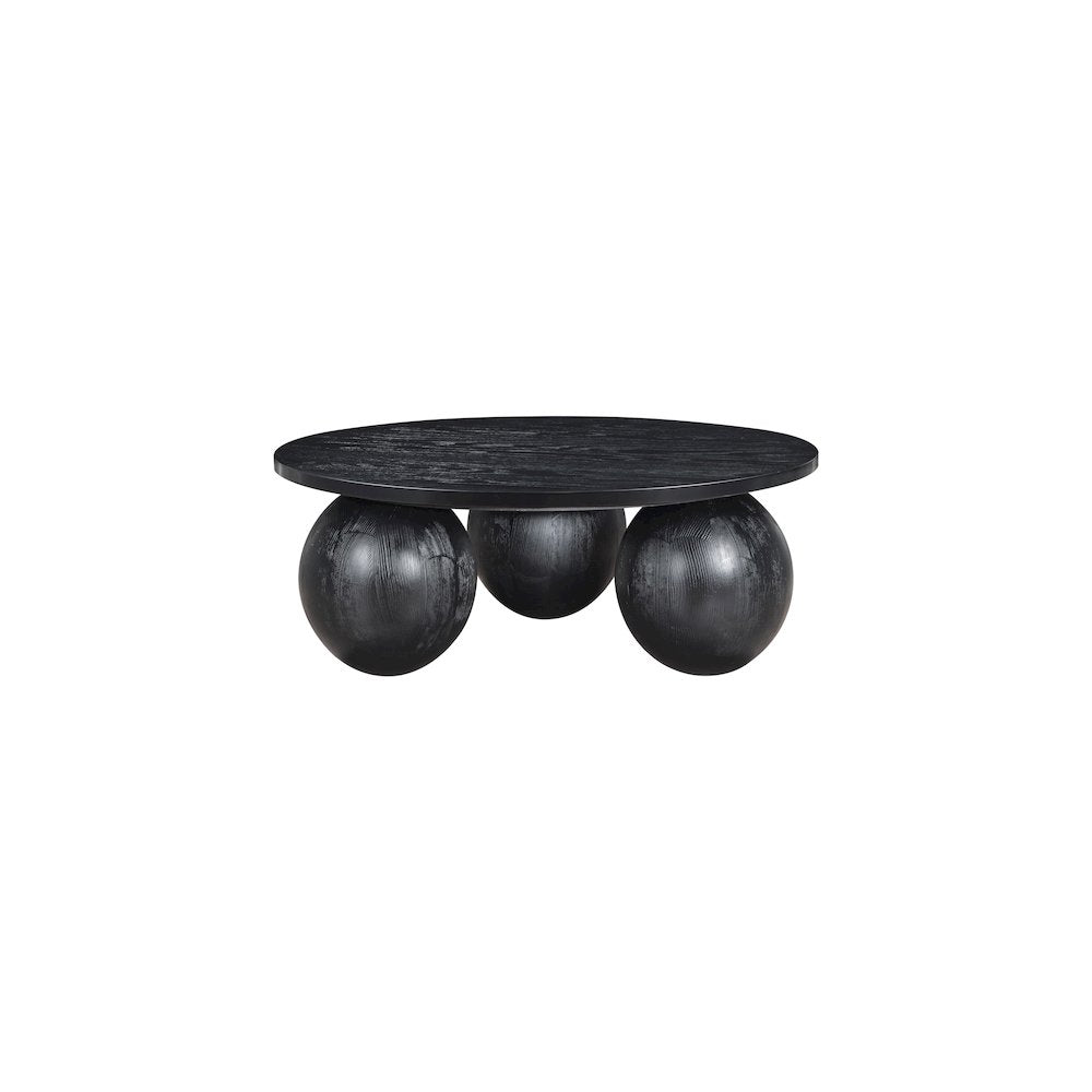 Fitch Black Oak Veneer Coffee Table