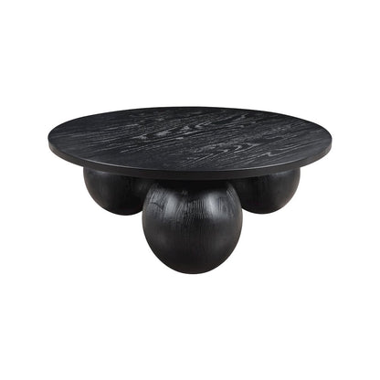Fitch Black Oak Veneer Coffee Table