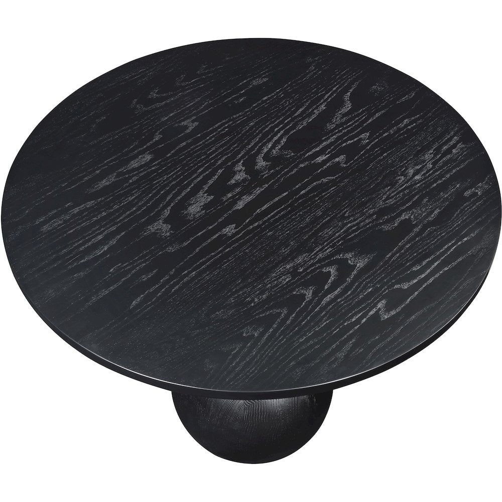 Fitch Black Oak Veneer Coffee Table
